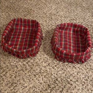 Set of 2 - Longaberger Basket Inserts
